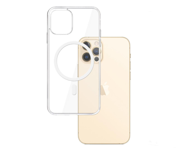 3MK Etui MagCase do iPhone 12 Pro Max przezroczyste - 726559 - zdjęcie